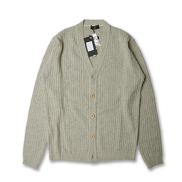 힐튼 [Hilton] 타임 "이태리 메이드" 텍스처드 니트 가디건