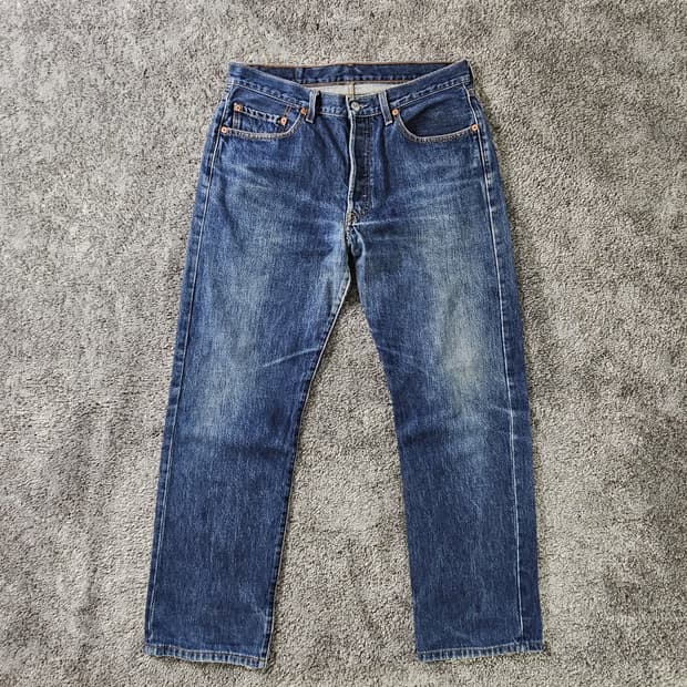 LEVIS 501 데님 팬츠