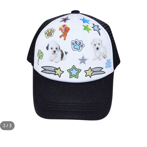 허자보이 강아지 볼캡