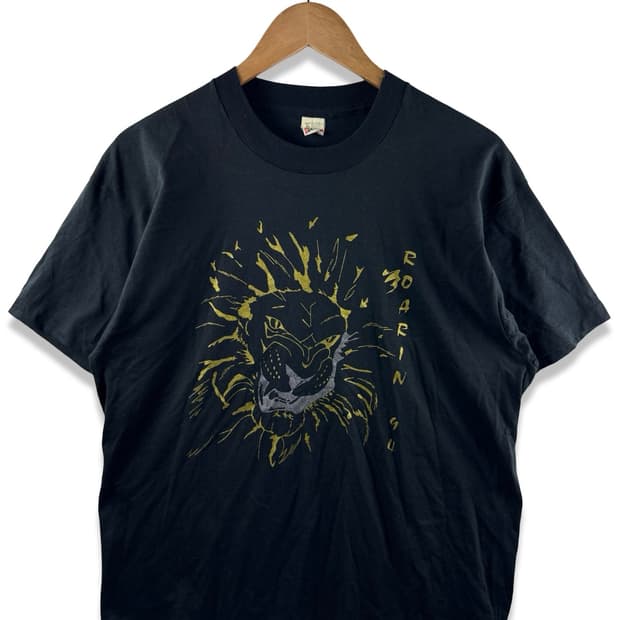 90S USA 싱글스티치 그래픽 반팔티2035