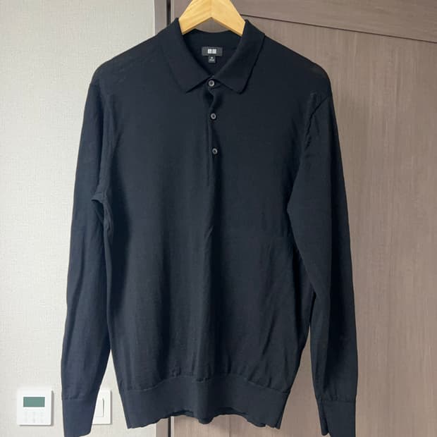 유니클로 메리노울 폴로니트 XL(100)