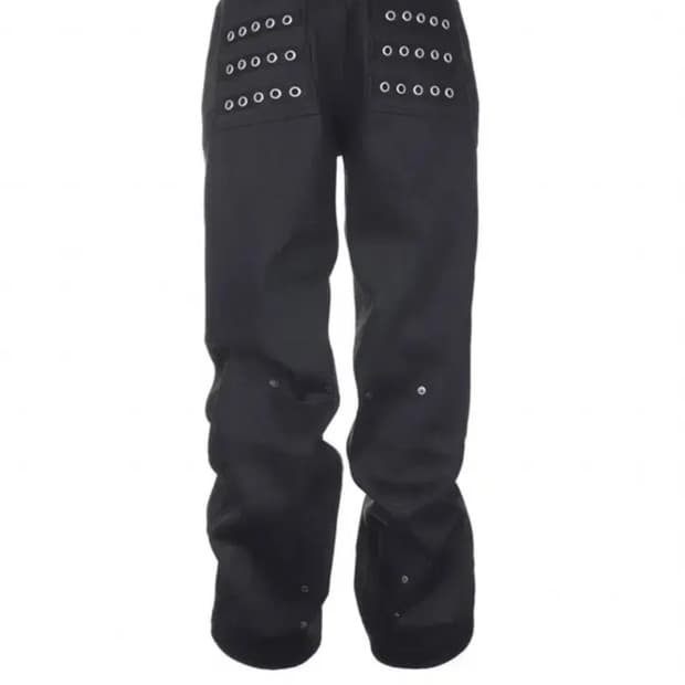 비엑세스 아일렛 바지 새제품 2사이즈