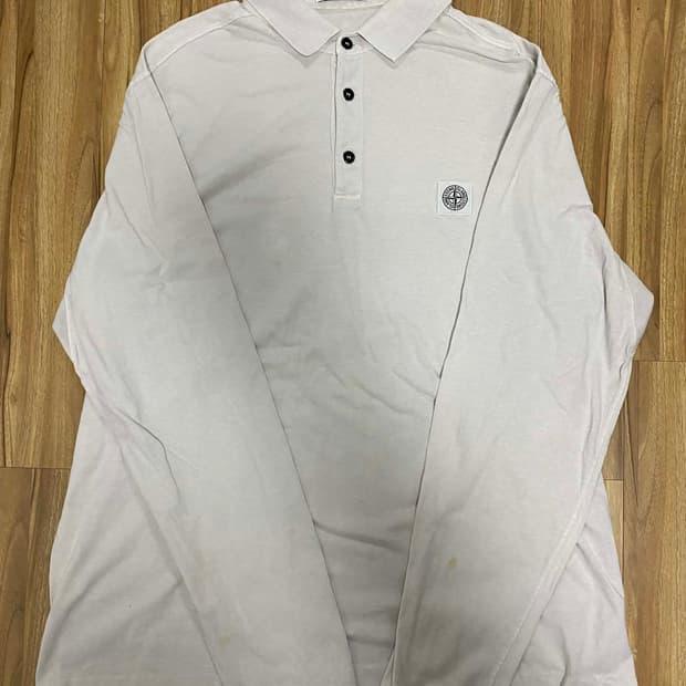 [3XL] 스톤아일랜드 카라 긴팔티셔츠