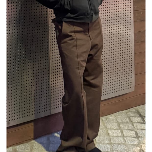 구매) 1,2사이즈 머듈 퍼티그 팬츠 브라운 