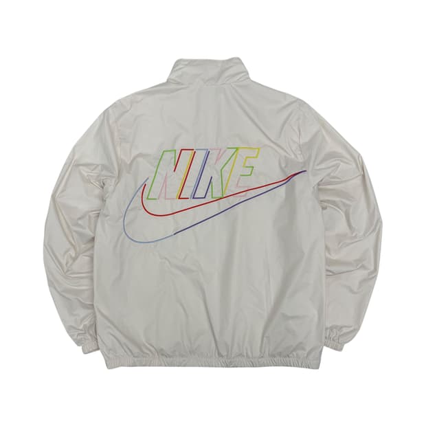 나이키 윈드브레이커 바람막이 레인보우 자수 L