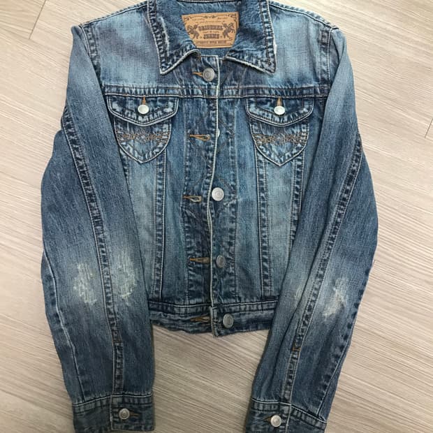 빈티지 데님 자켓