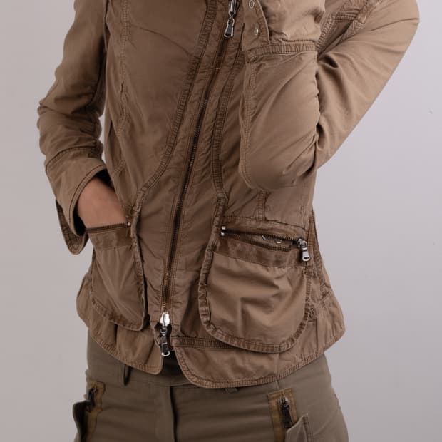 TRANSIT WASHED REVERSIBLE BLOUSON