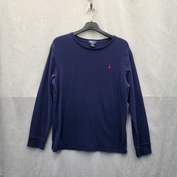 폴로 랄프로렌 네이비 긴팔 티셔츠