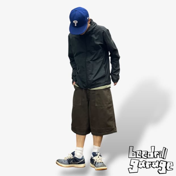 90s 에드윈 하프 퍼티그 팬츠 made in canada