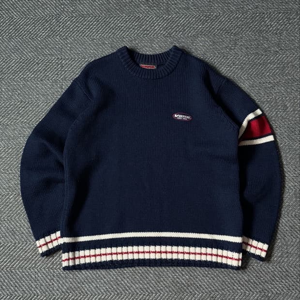 90s VANS 올드 반스 크루넥 울 빈티지 스웨터 (105)