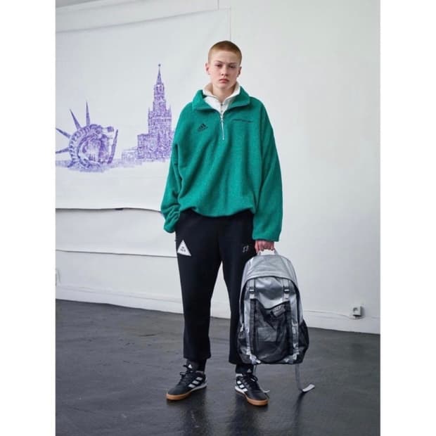 고샤 x 아디다스 후리스