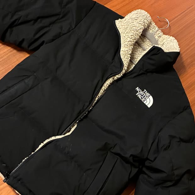 노스페이스 리버시블 패딘