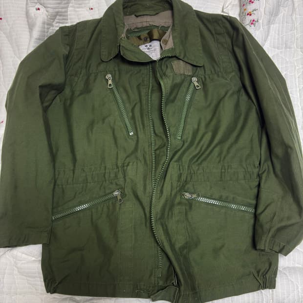 스웨덴 군 탱커 자켓 1990년
