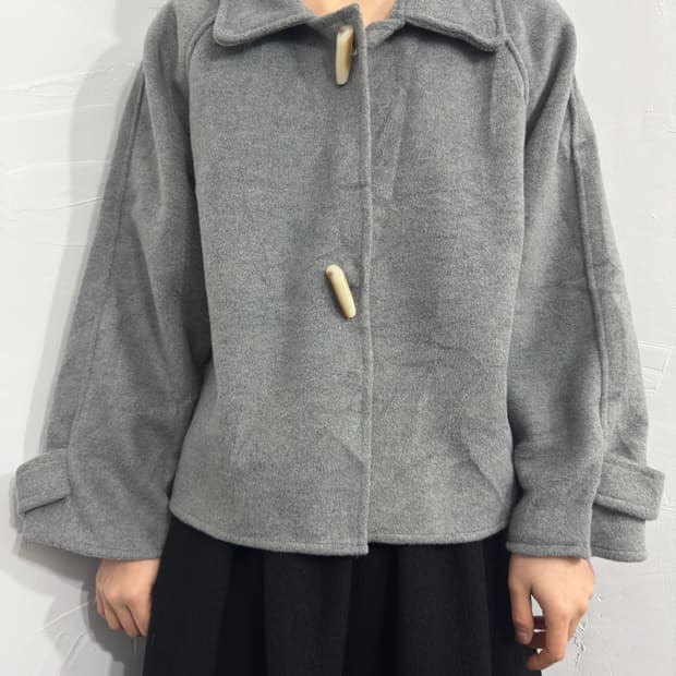 button wool jacket