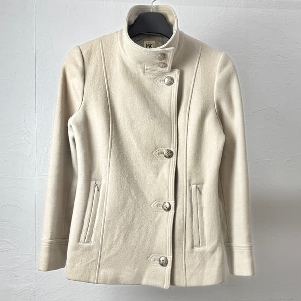 Michel Klein 하이넥 울 자켓