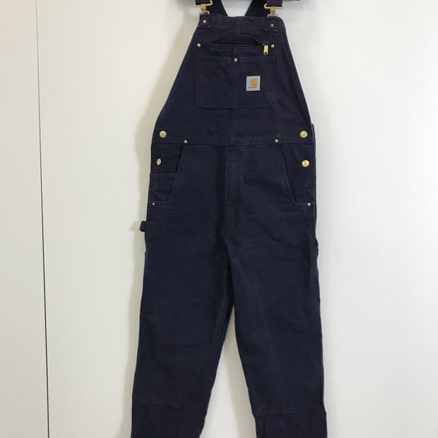 칼하트 덕캔버스 오버롤 프렌치컬러 [34x32]