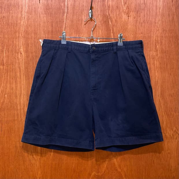 (36) 90s POLO 폴로 랄프로렌 치노 팬츠 핀턱 쇼츠