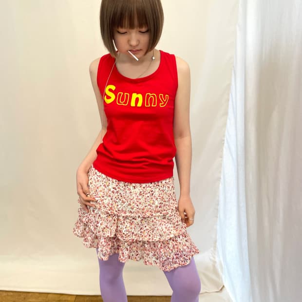 sunny sleeveless