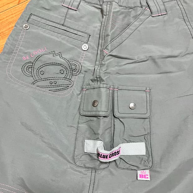 Bape 스타일 Bluecross 스커트 워크웨어 