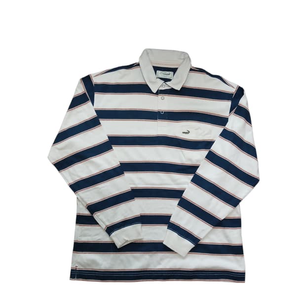 일본 라코스테 스트라이프 셔츠 