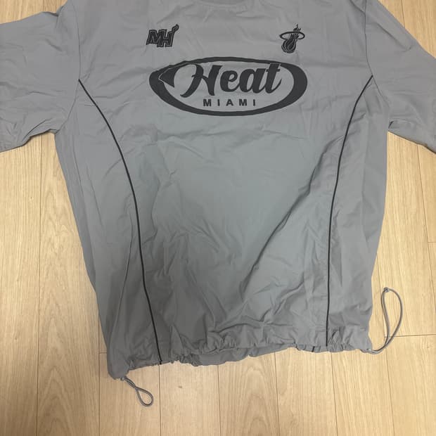 NBA 마이애미 히트 바람막이 반팔 M