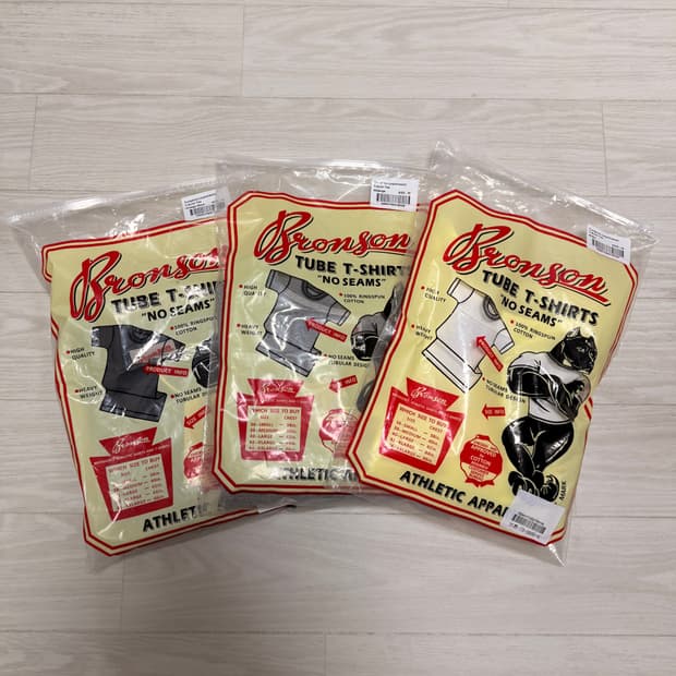 [브론슨] 튜블라 3컬러 일괄판매(M사이즈)