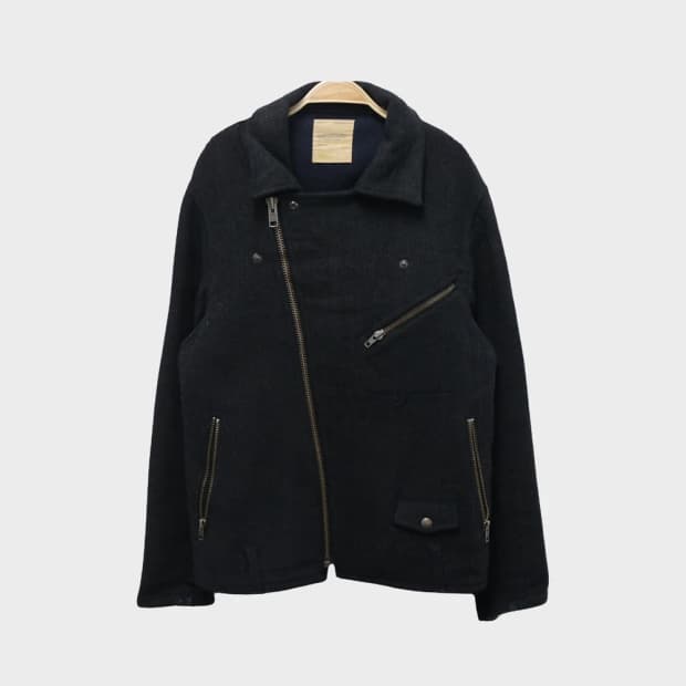 월즈 울 혼방 라이더 자켓 60115