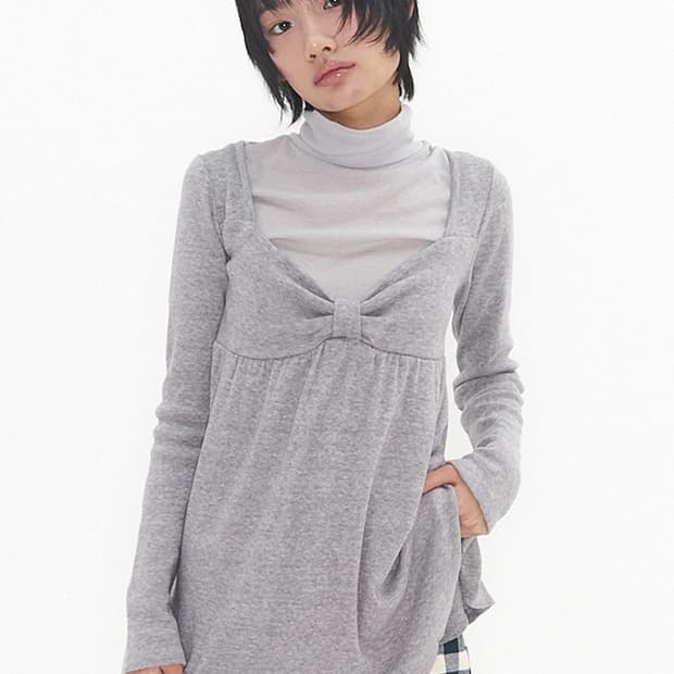 익스파이어드걸 BAMBI SOFT TOP LIGHT GREY