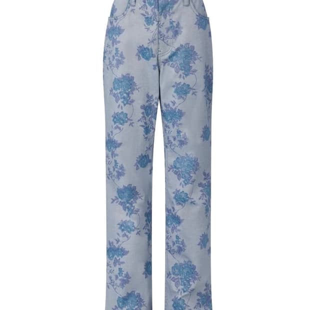 teak 티크 블루 로즈 팬츠 구합니다