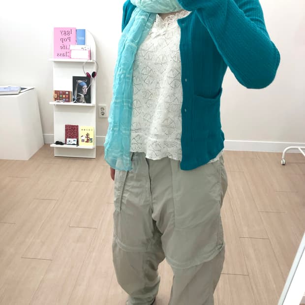 에메랄드 레이어드 코디