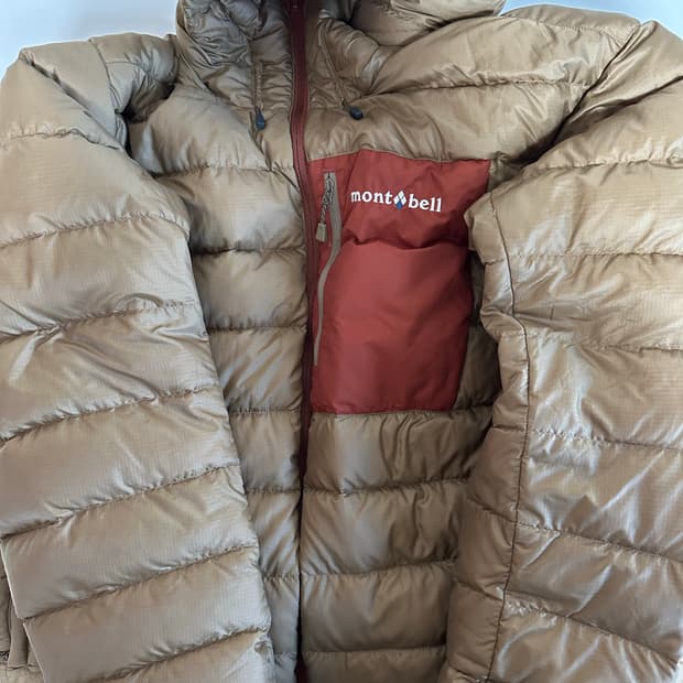Old montbell reversible goose down 