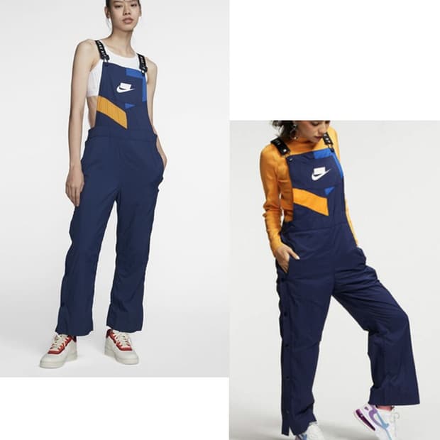 NIKE sports 오버올살로펫서스펜더