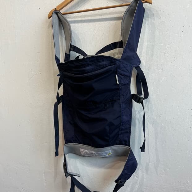 몽벨 재팬 몽벨 포켓터블 베이비 캐리어 아기띠 네이비