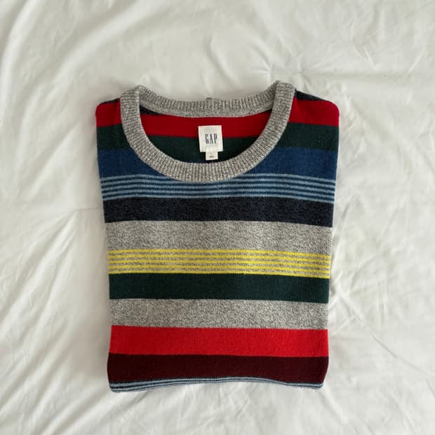 GAP striped sweater 갭 스트라이프 니트