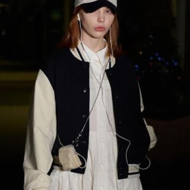 grove 그로브 야구점퍼자켓 네이비 프리사이즈