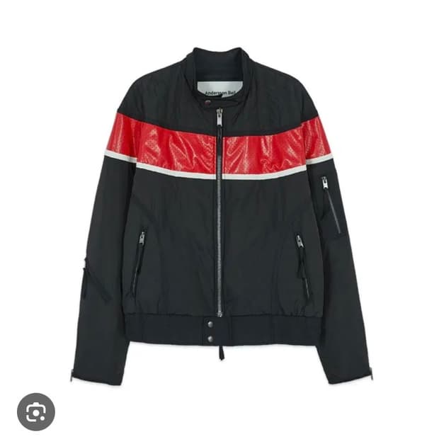 엔더슨벨 바이커 패티드 자켓 L사이즈 팝니다