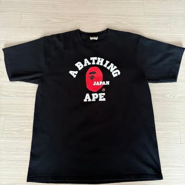 베이프 컬리치 반팔 일본 익스클루시브