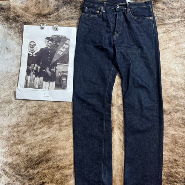 캐피탈 14oz 데님팬츠