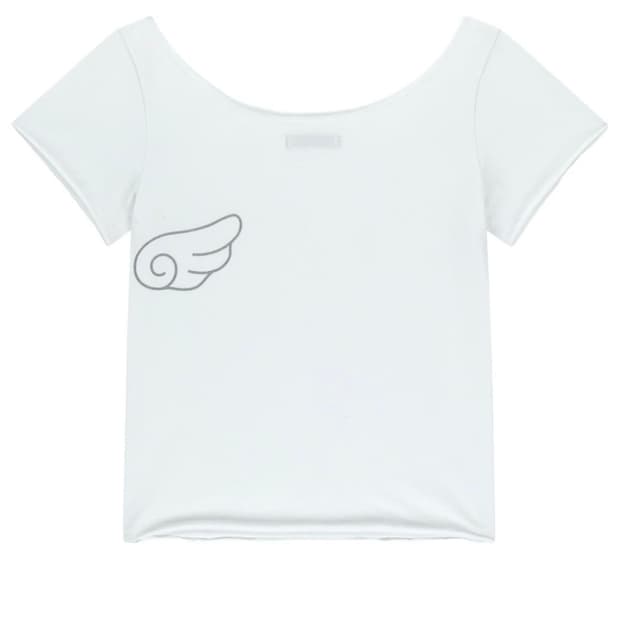 코이세이오 윙티셔츠 화이트