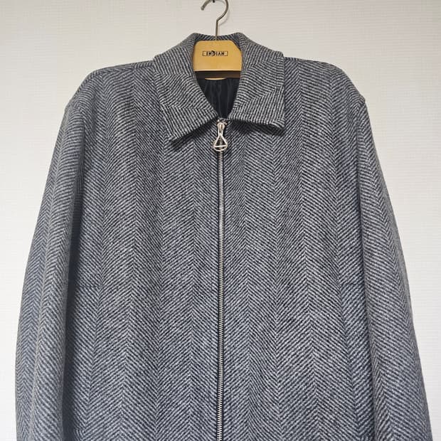 솔리드옴므 헤링본 블루종 52 사이즈