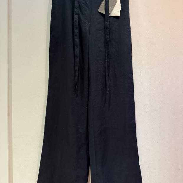 Aqua Fits Linen Pants (Made In Japan)