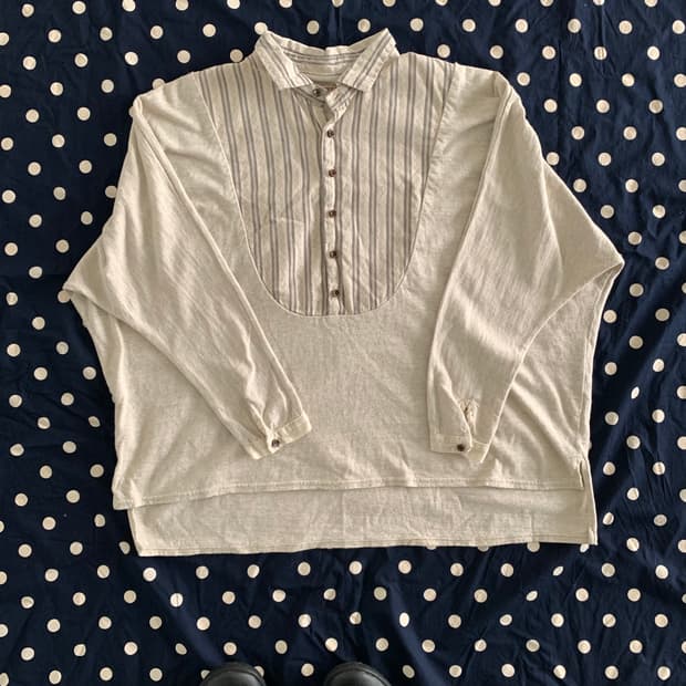 Kapital 캐피탈 헨리넥 셔츠 아노락