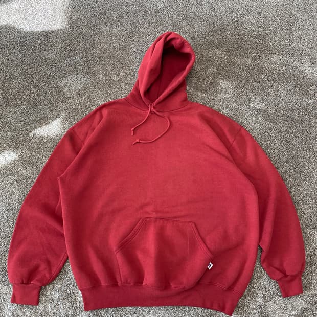 90s USA russell athletic hoodie 러셀 후드