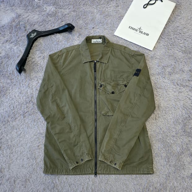 {클로젯}[L][백화점판]스톤아일랜드 오버셔츠 자켓