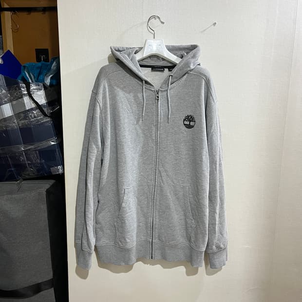 (XL) 팀버랜드 백로고 후드집업