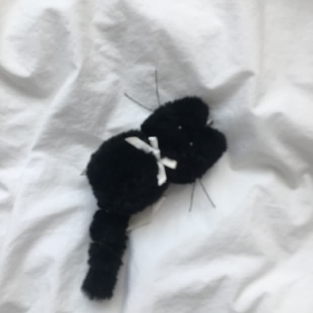 토슈즈 고양이 키링