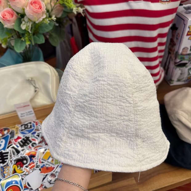 Vintage Hat 여름 린넨 모자