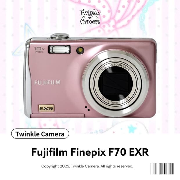 (아일릿🦄) Fujifilm 후지필름 파인픽스 F70 EXR