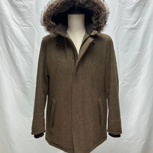 로로피아나 아이서 캐시미어 라쿤퍼 자켓 M(105) 판매