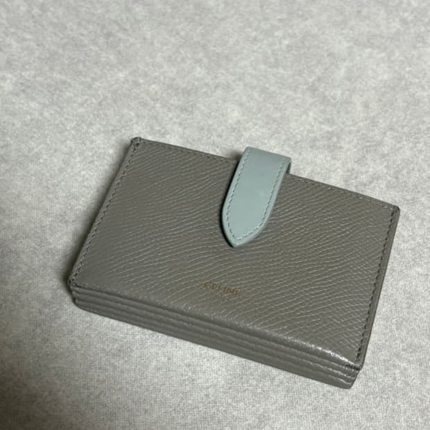 셀린느 아코디언 카드지갑